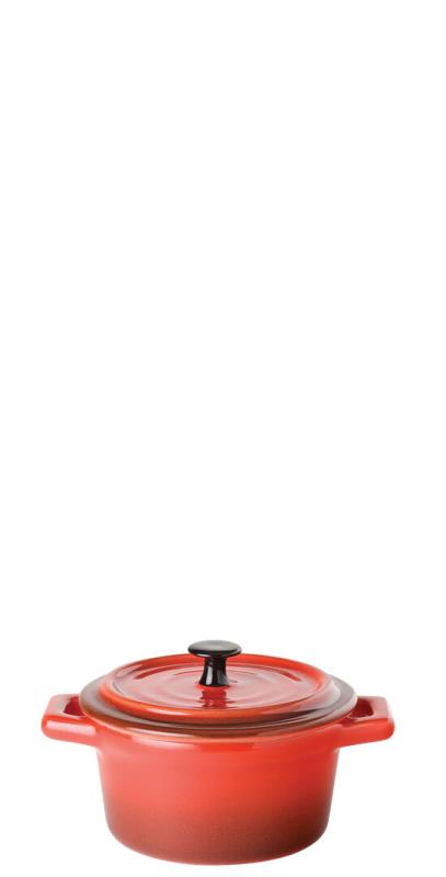 Flame Round Casserole 4´ (10cm) 9oz (26cl)´