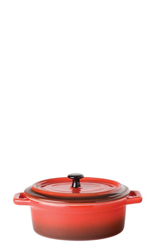 Flame Oval Casserole 5´ (13cm) 12.5oz (35cl)´