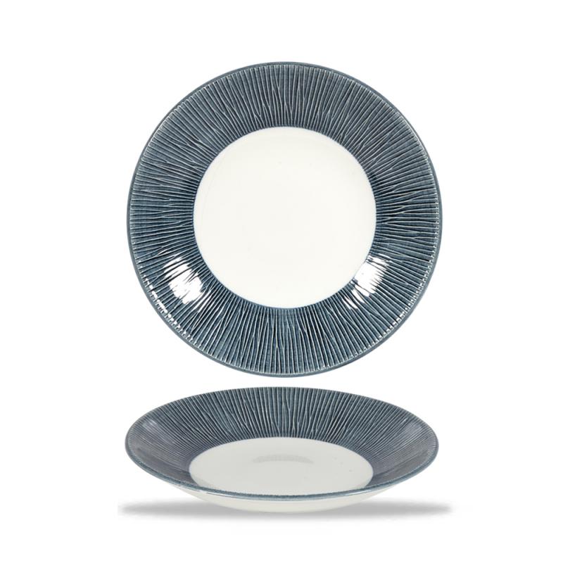 Bamboo Spinwash Mist  Deep Coupe Plate 9 7/8  Box 12