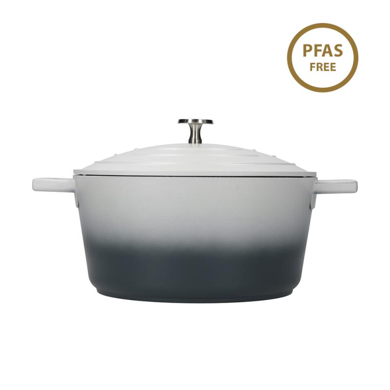 MasterClass Lightweight 4 Litre Casserole Dish - Ombre Grey