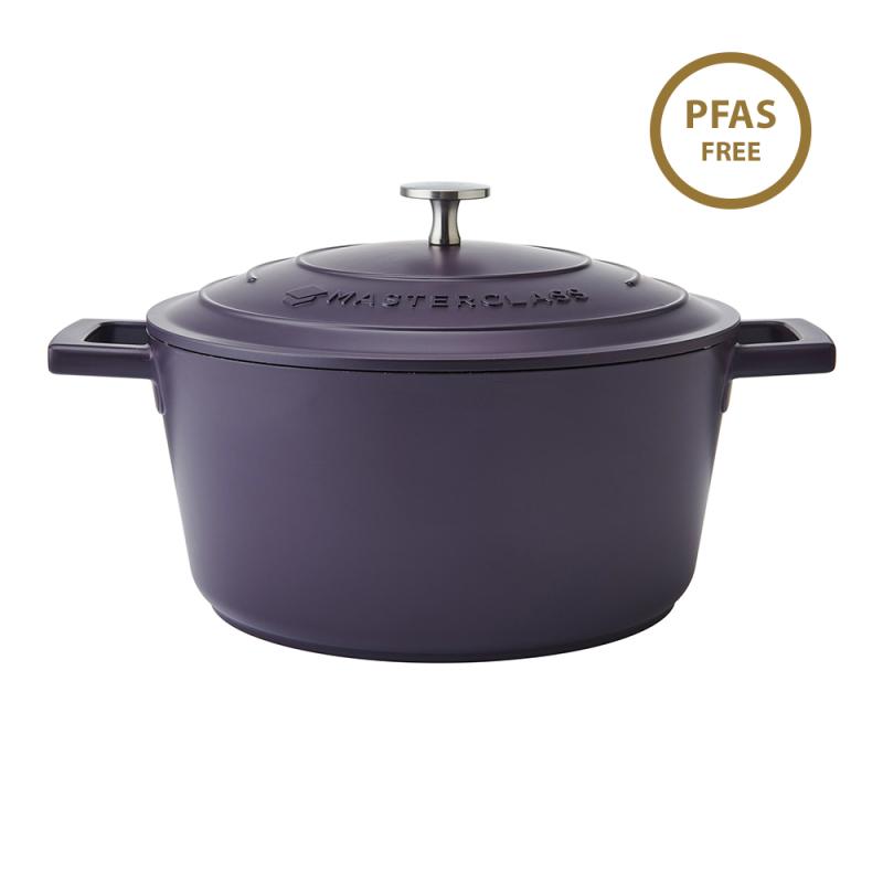 MasterClass Medium Cast Aluminium Casserole Dish, 4L