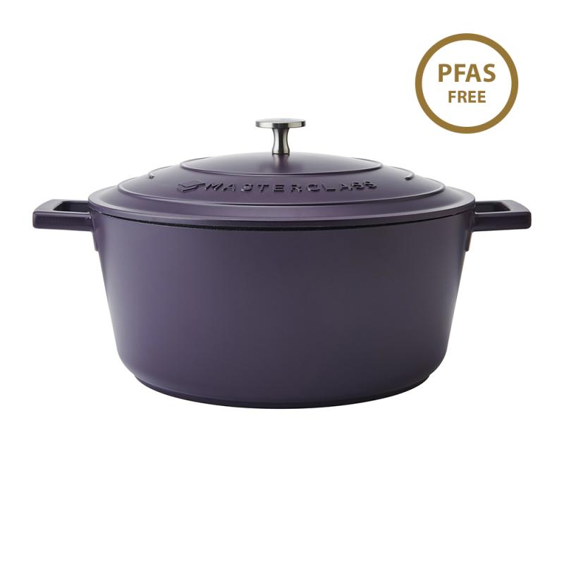 MasterClass Large Cast Aluminium Casserole Dish, 5L