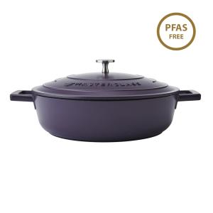 MasterClass Shallow Cast Aluminium Casserole Dish, 4L