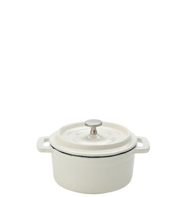 Cast Iron Calico Round Casserole 4´ (10cm) 8oz´