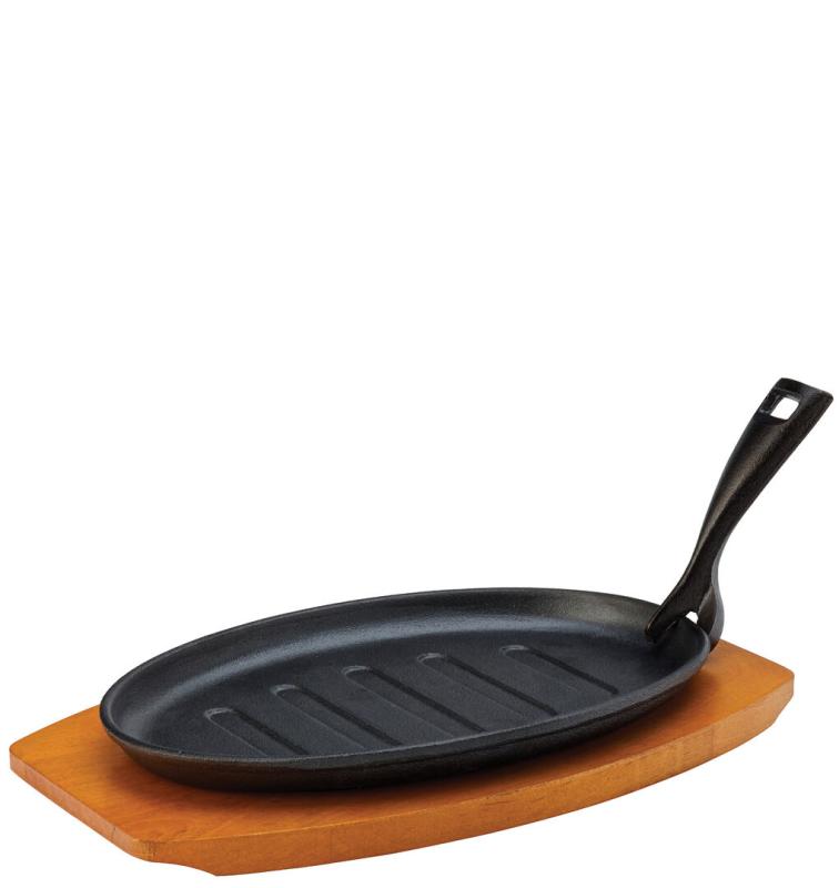 Sizzle Platter 10.75´ (27cm) - with Wooden Base´