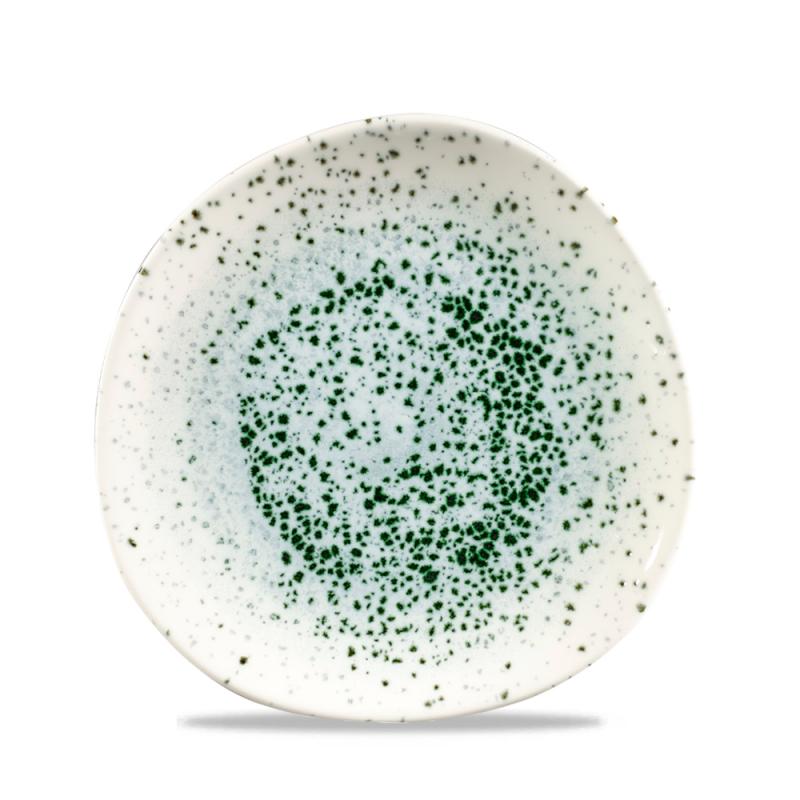 Mineral Green Round Trace Plate 8 1/4´ Box 12´
