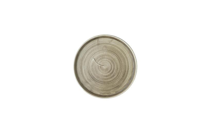 Stonecast Patina Antique Taupe  Walled Plate 8.67´ Box 6´