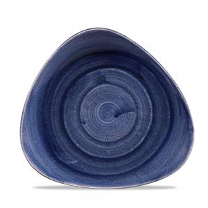 Stonecast Patina Cobalt Blue Lotus Plate 9´ Box 12´