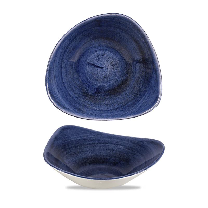 Stonecast Patina Cobalt Blue Lotus Bowl 9.25´ Box 12´