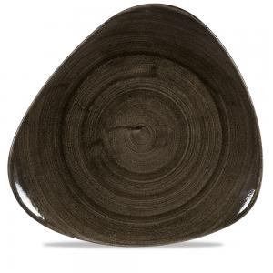 Stonecast Patina Iron Black Lotus Plate 12´ Box 6´