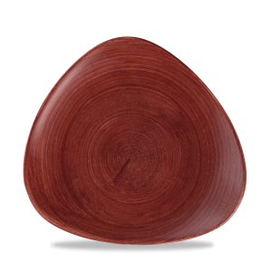 Stonecast Patina Red Rust Lotus Plate 9´ Box 12´