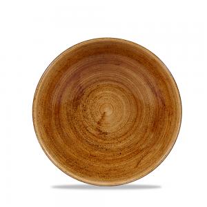 Stonecast Patina Vintage Copper Evolve Coupe Bowl 7.25´ Box 12´