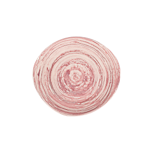 Swirl Pink Pebble Flat Plate 21 cm