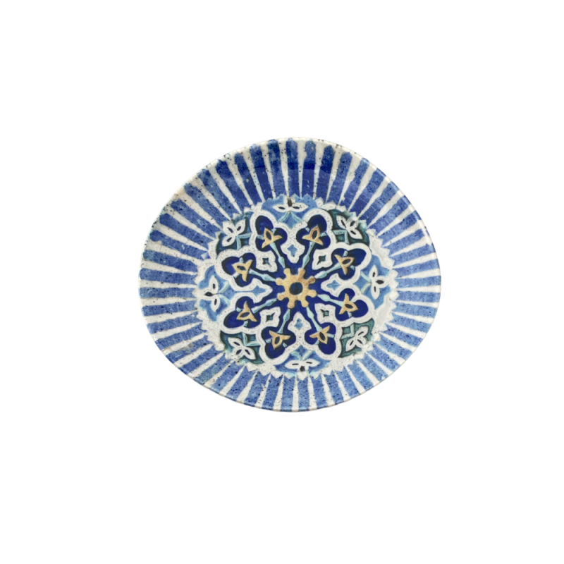 Cordoba Blue Pebble Flat Plate 21 cm