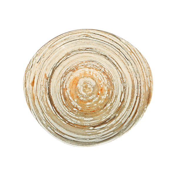 Swirl Sand Pebble Flat Plate 27 cm