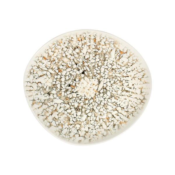Mosaic Sand Pebble Flat Plate 27 cm