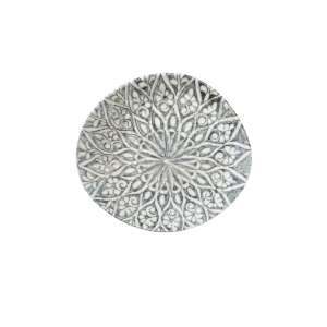 Granada Grey Pebble Flat Plate 27 cm