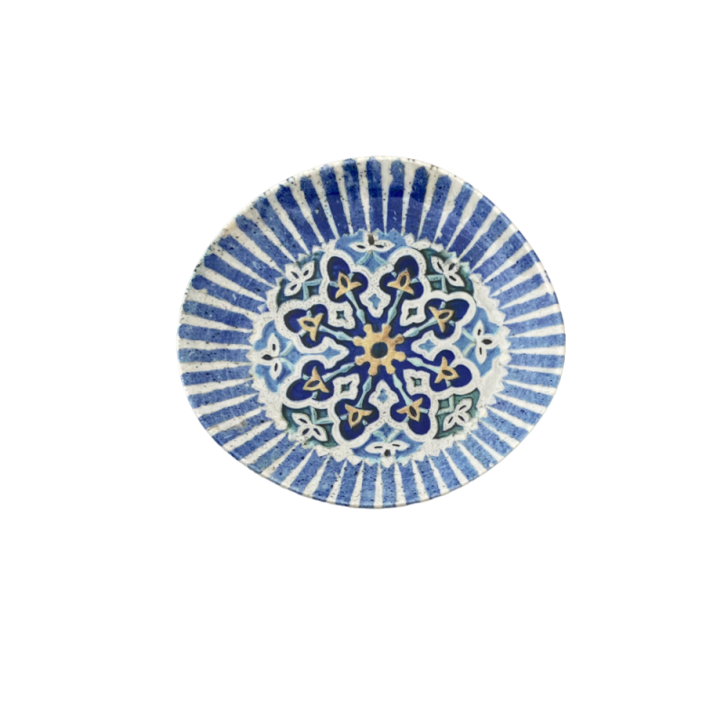 Cordoba Blue Pebble Flat Plate 27 cm