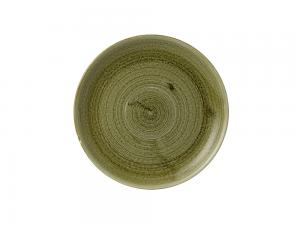 Stonecast Plume Olive Evolve Coupe Plate 10.25´ Box 12´