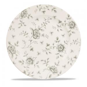 Rose Chintz Grey Profile Plate 12´ Box 6´