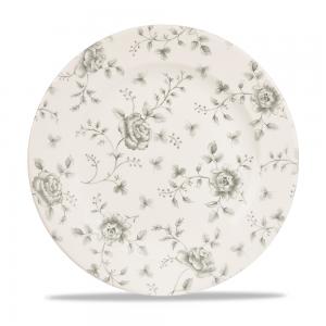 Rose Chintz Grey Profile Plate 10 7/8´ Box 6´