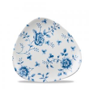 Rose Chintz Prague Lotus Triangle Plate 7.75´ Box 12´