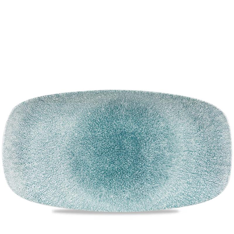 Raku Jade Green  Chefs Oblong Plate 13 7/8X7 3/8´ Box 6´