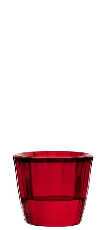 Ribbed Red Nightlight Holder
