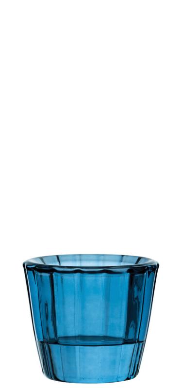 Ribbed Blue Nightlight Holder