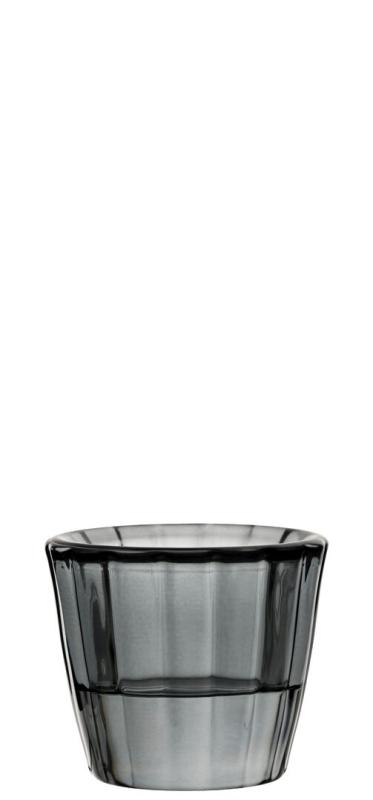 Ribbed Grey Nightlight Holder