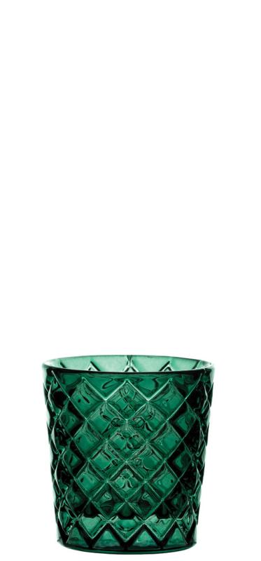 Criss Cross Green Nightlight Holder