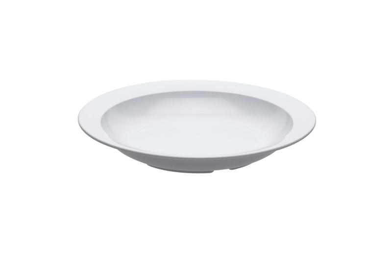 PLATE DEEP 24 CM WHITE - Utgående