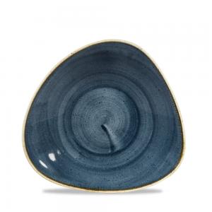 Stonecast Blueberry Triangle Shallow Bowl 8 1/4´X8 1/4´´ Box 12´