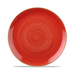 Stonecast Berry Red Evolve Coupe Plate 8.67´ Box 12´