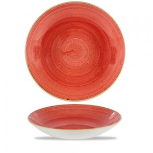 Stonecast Berry Red Coupe Large Bowl 12´ Box 6´