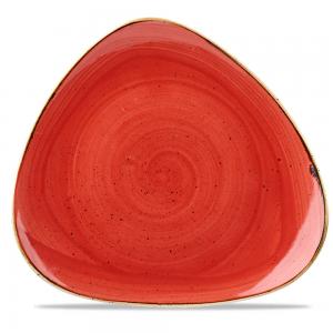 Stonecast Berry Red Lotus Plate 12´ Box 6´