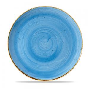 Stonecast Cornflower Blue  Coupe Plate 28.8Cm Box 12