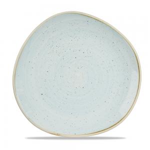Stonecast Duck Egg Round Trace Plate 28.6Cm Box 12