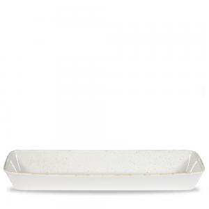 Stonecast Hints Barley White  Rectangle Baking Tray 21X6.5X2.5 Box 2