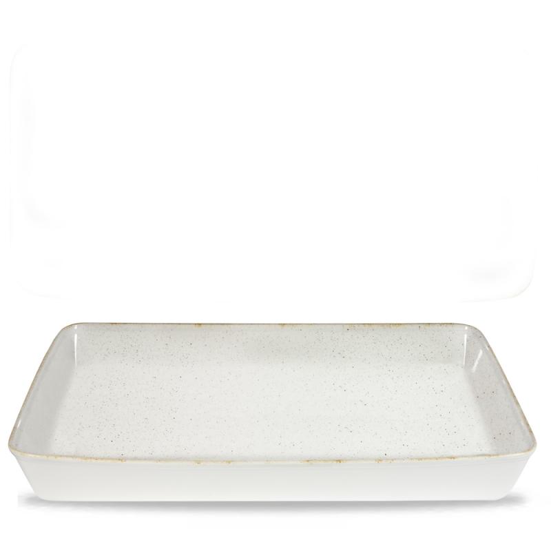 Stonecast Hints Barley White  Rectangle Baking Tray 21X13X2.5´ Box 2´