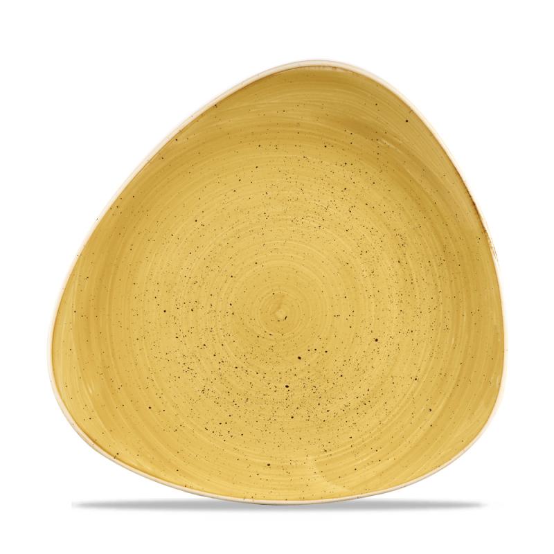 Stonecast Mustard Lotus Plate 10 1/2´ Box 12´