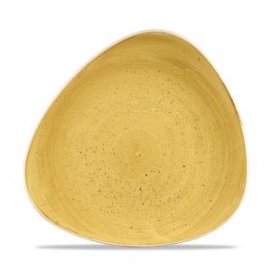 Stonecast Mustard Lotus Plate 10 1/2´ Box 12´