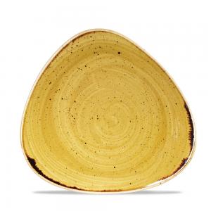 Stonecast Mustard Lotus Plate 22.9Cm Box 12