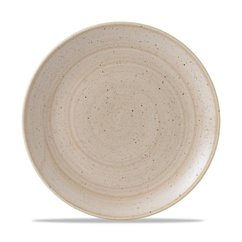 Stonecast Nutmeg Cream Evolve Coupe Plate 10.25´ Box 12´