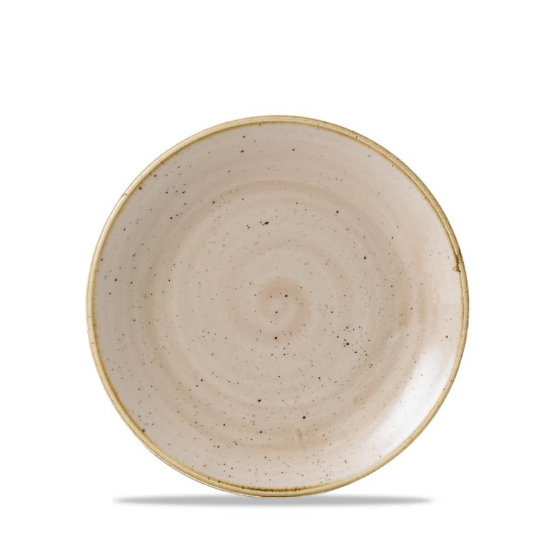 Stonecast Nutmeg Cream Evolve Coupe Plate 6.5´ Box 12´