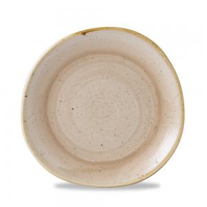 Stonecast Nutmeg Cream Round Trace Plate 21Cm Box 12