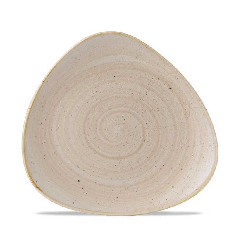 Stonecast Nutmeg Cream Lotus Plate 9´ Box 12´