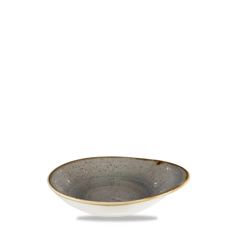 Stonecast Grey Round Dish 6 3/8X5 5/8´ Box 12´