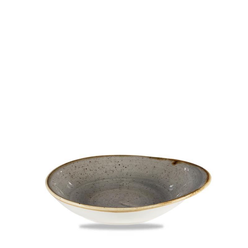 Stonecast Grey Round Dish 7 2/8X6.5´ Box 12´