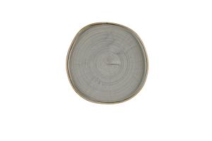 Stonecast Grey Organic Walled Plate 10 1/2´ Box 6´